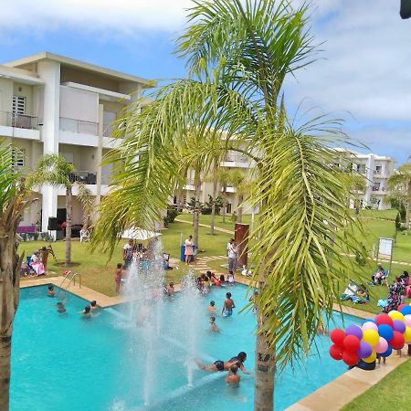 F3 Casabay Beach Sidi Rahal Vue Sur Piscine Kültér fotó